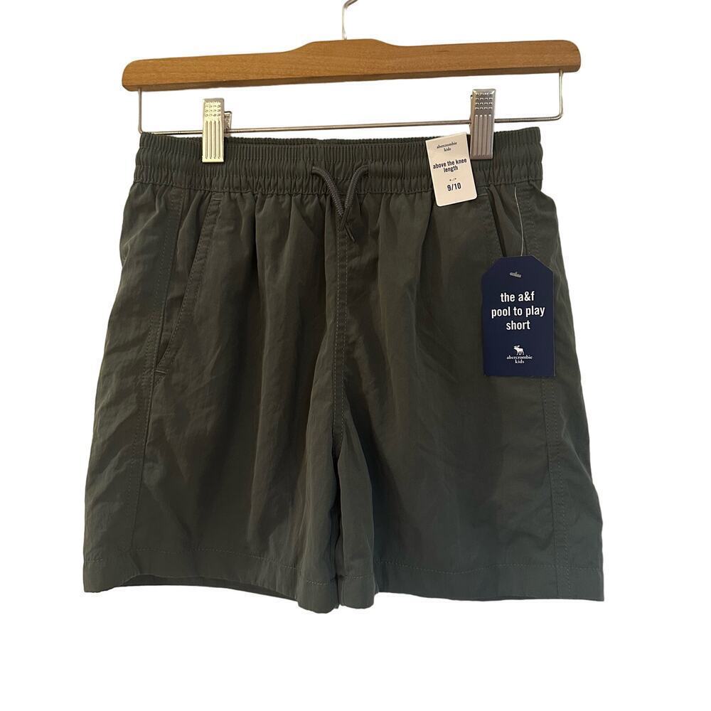 New Boy's Abercrombie Pool to Play shorts sz 9/10 Boy's pull on shorts